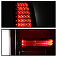 5078025 Driver and Passenger Side LED Tail Light, With bulb(s), Smoked Lens, Black Interior, Fleetside, LED Series