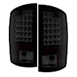 5078094 Driver and Passenger Side LED Tail Light, With bulb(s), Smoked Lens, Black Interior, LED Series