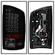 5078094 Driver and Passenger Side LED Tail Light, With bulb(s), Smoked Lens, Black Interior, LED Series