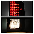5078117 Driver and Passenger Side LED Tail Light, With bulb(s), Smoked Lens, Black Interior, LED Series