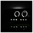 5078384 Driver and Passenger Side Halogen Headlight, With bulb(s), Smoked Lens, Black Interior, Signature Series
