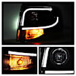 2009 Ford Expedition - Driver and Passenger Side Halogen Headlight, With bulb(s), Clear Lens, Black Interior, Signature Series