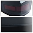 2016 Chevrolet Silverado 1500 - Driver and Passenger Side LED Tail Light, With bulb(s), Will Not Work With Factory  Type, Smoked Lens, Black Interior