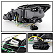 5080059 Driver and Passenger Side Halogen Headlight, With bulb(s), Clear Lens, Black Interior, Signature Series