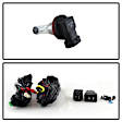 2014 Honda Civic - Front, Driver and Passenger Side Halogen Fog Light, With bulb(s), Coupe