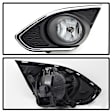 5080288 Front, Driver and Passenger Side Fog Light, With bulb(s), Factory Series