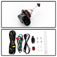 2013 Cadillac SRX - Front, Driver and Passenger Side Halogen Fog Light, With bulb(s)