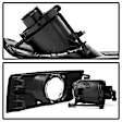 2013 Cadillac SRX - Front, Driver and Passenger Side Halogen Fog Light, With bulb(s)