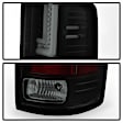 5080707 Driver and Passenger Side LED Tail Light, With bulb(s), Smoked Lens, Black Interior, LED Series