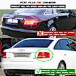 5080769 Driver and Passenger Side LED Tail Light, With bulb(s), Clear Lens, Black Interior
