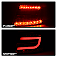 5080769 Driver and Passenger Side LED Tail Light, With bulb(s), Clear Lens, Black Interior