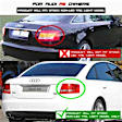 5080769 Driver and Passenger Side LED Tail Light, With bulb(s), Clear Lens, Black Interior