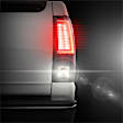 2004 GMC Sierra 1500 - Driver and Passenger Side LED Tail Light, With bulb(s), Clear Lens, Black Interior, Fleetside, LED Series