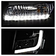 2016 Chevrolet Suburban 3500 HD - Driver and Passenger Side Halogen Headlight, With bulb(s), Clear Lens, Black Interior, Signature Series