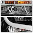 2016 Chevrolet Suburban 3500 HD - Driver and Passenger Side Halogen Headlight, With bulb(s), Clear Lens, Black Interior, Signature Series