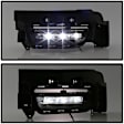 2015 Dodge Charger - Front, Driver and Passenger Side LED Fog Light, With bulb(s), With Switch, Factory Series, Clear Lens, Chrome Interior
