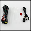 2015 Dodge Charger - Front, Driver and Passenger Side LED Fog Light, With bulb(s), With Switch, Factory Series, Clear Lens, Chrome Interior
