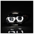 5083432 Driver and Passenger Side Halogen Headlight, With bulb(s), Clear Lens, Black Interior, Signature Series