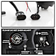 2012 GMC Sierra 3500 HD - Driver and Passenger Side Halogen Headlight, With bulb(s), Clear Lens, Chrome Interior, Signature Series