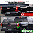 5083777 Driver and Passenger Side LED Tail Light, With bulb(s), Clear Lens, Black Interior