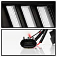 5083876 Driver and Passenger Side Halogen Headlight, With bulb(s), Clear Lens, Black Interior, Signature Series