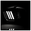 5083876 Driver and Passenger Side Halogen Headlight, With bulb(s), Clear Lens, Black Interior, Signature Series
