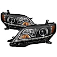 5083982 Driver and Passenger Side LED Headlight, With bulb(s), Clear Lens, Black Interior, Signature Series