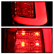 5084071 Driver and Passenger Side LED Tail Light, With bulb(s), Clear & Red Lens