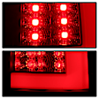 5084156 Driver and Passenger Side LED Tail Light, With bulb(s), Smoked Lens, Black Interior, LED Series