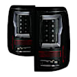 2006 Ford F-150 - Driver and Passenger Side LED Tail Light, With bulb(s), Smoked Lens, Black Interior, Fleetside