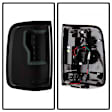 2006 Ford F-150 - Driver and Passenger Side LED Tail Light, With bulb(s), Smoked Lens, Black Interior, Fleetside