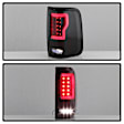 2006 Ford F-150 - Driver and Passenger Side LED Tail Light, With bulb(s), Smoked Lens, Black Interior, Fleetside