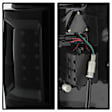2006 Ford F-150 - Driver and Passenger Side LED Tail Light, With bulb(s), Smoked Lens, Black Interior, Fleetside