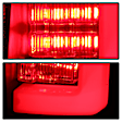 5084200 Driver and Passenger Side LED Tail Light, With bulb(s), Clear Lens, Black Interior, LED Series