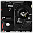 2006 Toyota Tacoma - Driver and Passenger Side Halogen Headlight, With bulb(s), Clear Lens, Black Interior, Signature Series