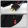 2006 Toyota Tacoma - Driver and Passenger Side Halogen Headlight, With bulb(s), Clear Lens, Black Interior, Signature Series