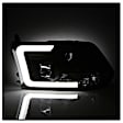 2016 Ram 3500 - Driver and Passenger Side Halogen Headlight, With bulb(s),  Model Only, Does Not Fit Models With Factory Projector s and LED Daytime Running Light, Clear Lens, Black Interior, Signature Series