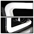 2016 Ram 3500 - Driver and Passenger Side Halogen Headlight, With bulb(s),  Model Only, Does Not Fit Models With Factory Projector s and LED Daytime Running Light, Clear Lens, Black Interior, Signature Series