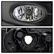 5084903 Front, Driver and Passenger Side Fog Light, With bulb(s), Factory Series