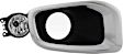 2017 Jeep Renegade - Front, Driver and Passenger Side Halogen Fog Light, With bulb(s)
