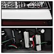 5085160 Driver and Passenger Side LED Tail Light, With bulb(s), Clear Lens, Black Interior
