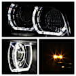 2009 BMW 335i xDrive - Driver and Passenger Side Halogen Headlight, With bulb(s), Clear Lens, Black Interior, Signature Series