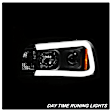5085245 Driver and Passenger Side Halogen Headlight, With bulb(s), Clear Lens, Black Interior, Signature Series