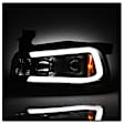 5085245 Driver and Passenger Side Halogen Headlight, With bulb(s), Clear Lens, Black Interior, Signature Series