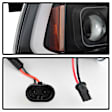 5085245 Driver and Passenger Side Halogen Headlight, With bulb(s), Clear Lens, Black Interior, Signature Series