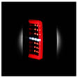 5085252 Driver and Passenger Side LED Tail Light, With bulb(s), Smoked Lens, Black Interior