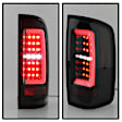5085252 Driver and Passenger Side LED Tail Light, With bulb(s), Smoked Lens, Black Interior