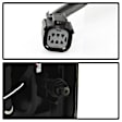 5085252 Driver and Passenger Side LED Tail Light, With bulb(s), Smoked Lens, Black Interior