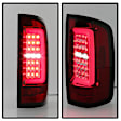 5085269 Driver and Passenger Side LED Tail Light, With bulb(s), Clear & Red Lens