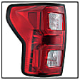 5085450 Driver and Passenger Side LED Tail Light, With bulb(s), Clear & Red Lens